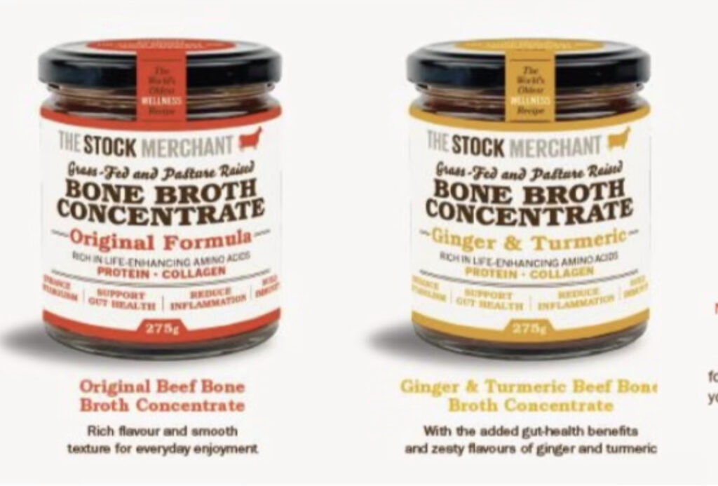 Bone Broth concentrate stock merchants Tender Gourmet Butchery