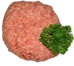 Sausage mince. Contains no chemicals, hormones, or preservatives