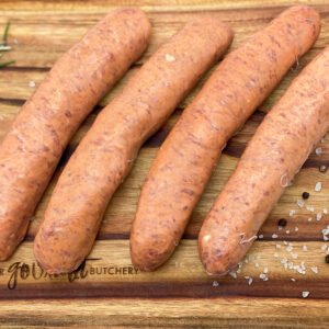 Plain beef Thick sausages 500g