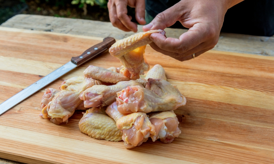 hot wings preparation