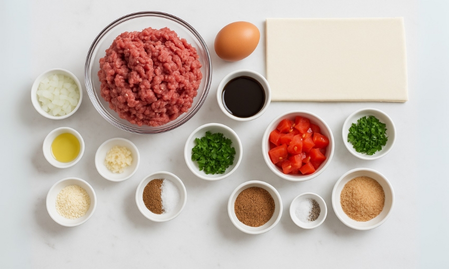 lamb sausage rolls ingredients