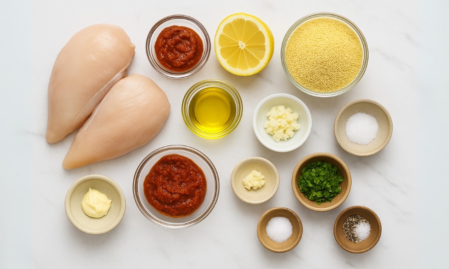 harissa chicken breast ingredients