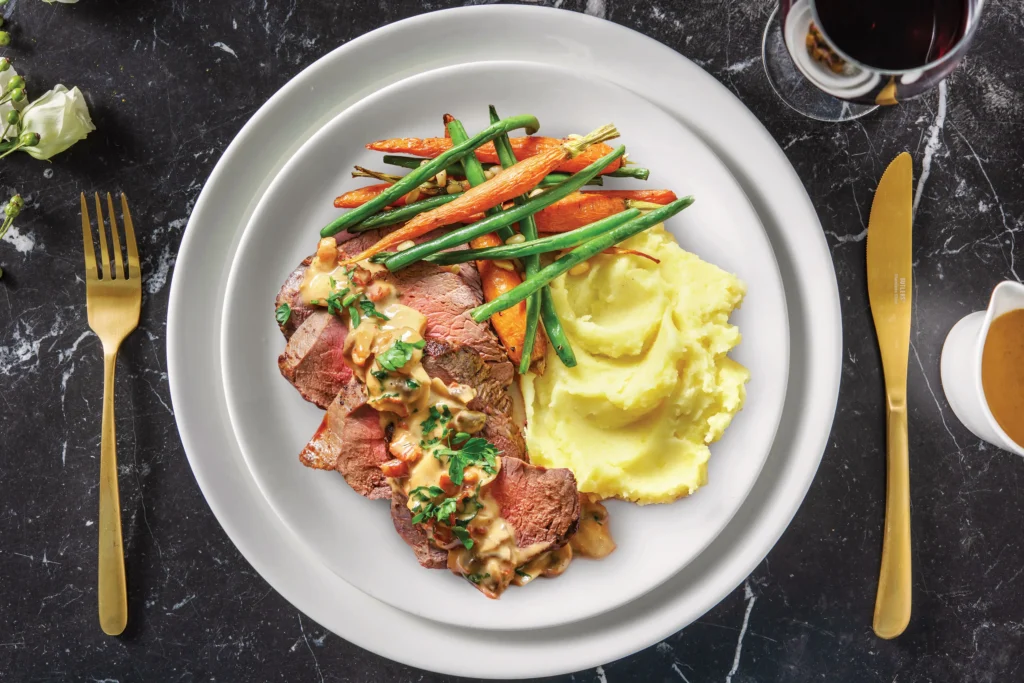 Garlic & Rosemary Grass-Fed Beef Steak