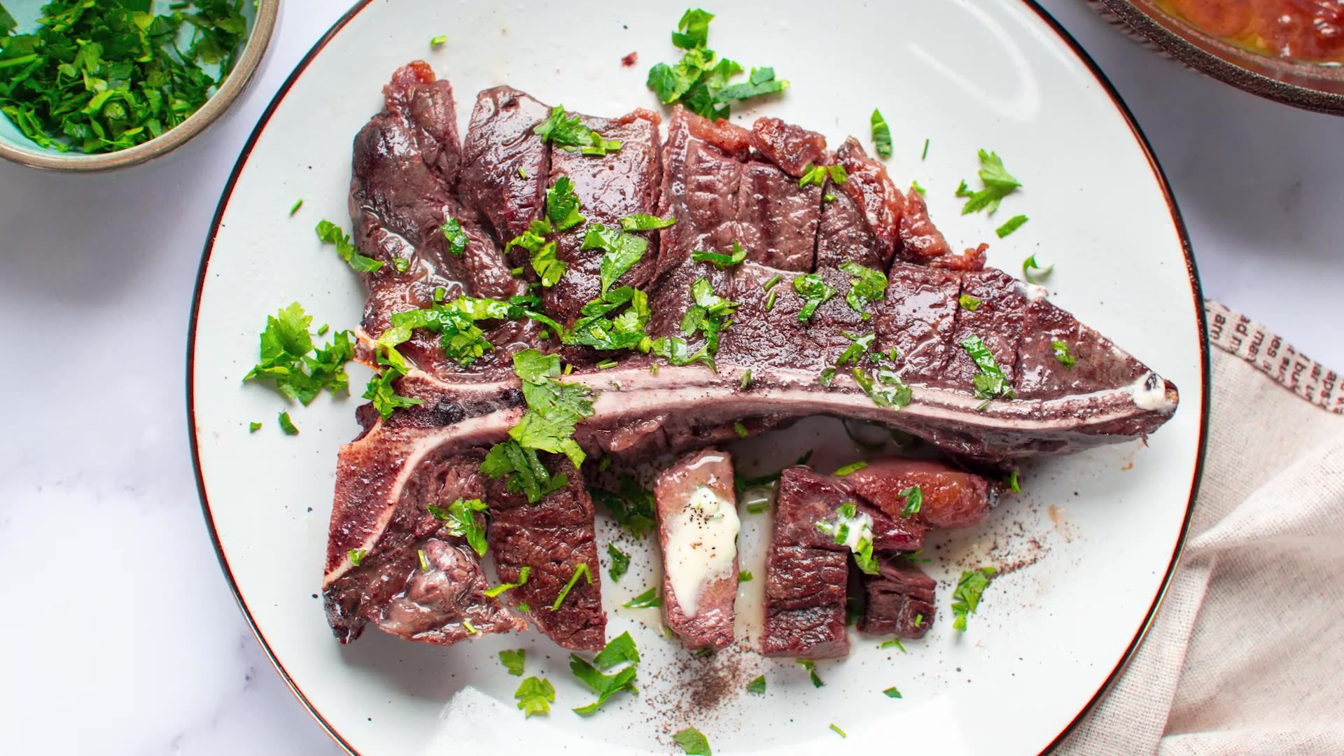 Beef Porterhouse Sandwich Steak Recipe | Quick and Tender