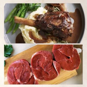 Winter slow cook special buys- Lamb Shanks and Gravy Beef
